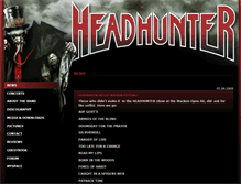 Tablet Screenshot of official-headhunter.com